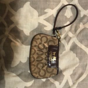 Coach wristlet